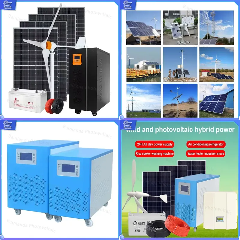 Wind Solar Hybrid Kit - 3KW 5KW 8KW Hybrid Wind-Solar-Generatorsystem MPPT-Controller