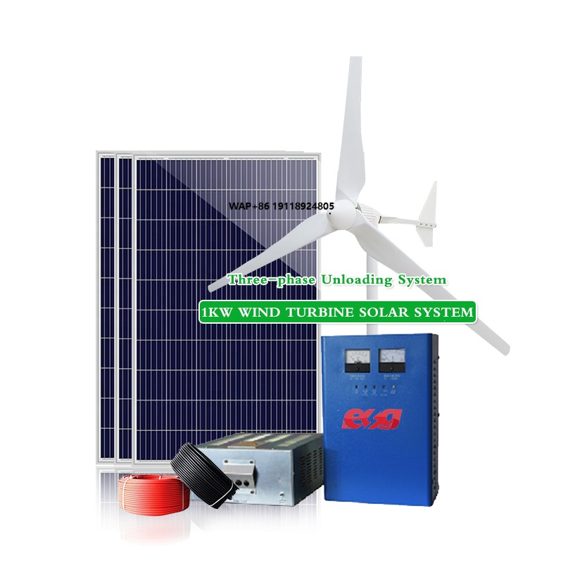 Wind Solar Hybrid Kit - Hybrid 1kW 3kW 5kW Solar-Windturbinen-Kosteneffizientes Hybrid-Solar-Wind