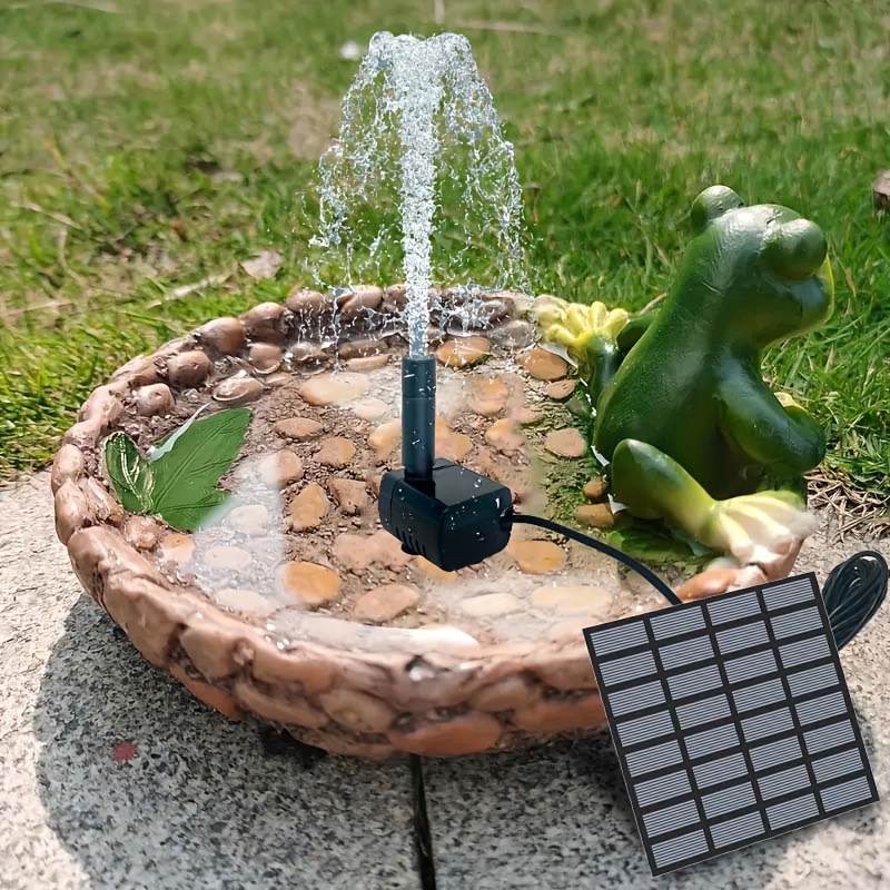 Solar Pool Pump Kit - Solarbrunnen mit 6 Düsen – 1,4