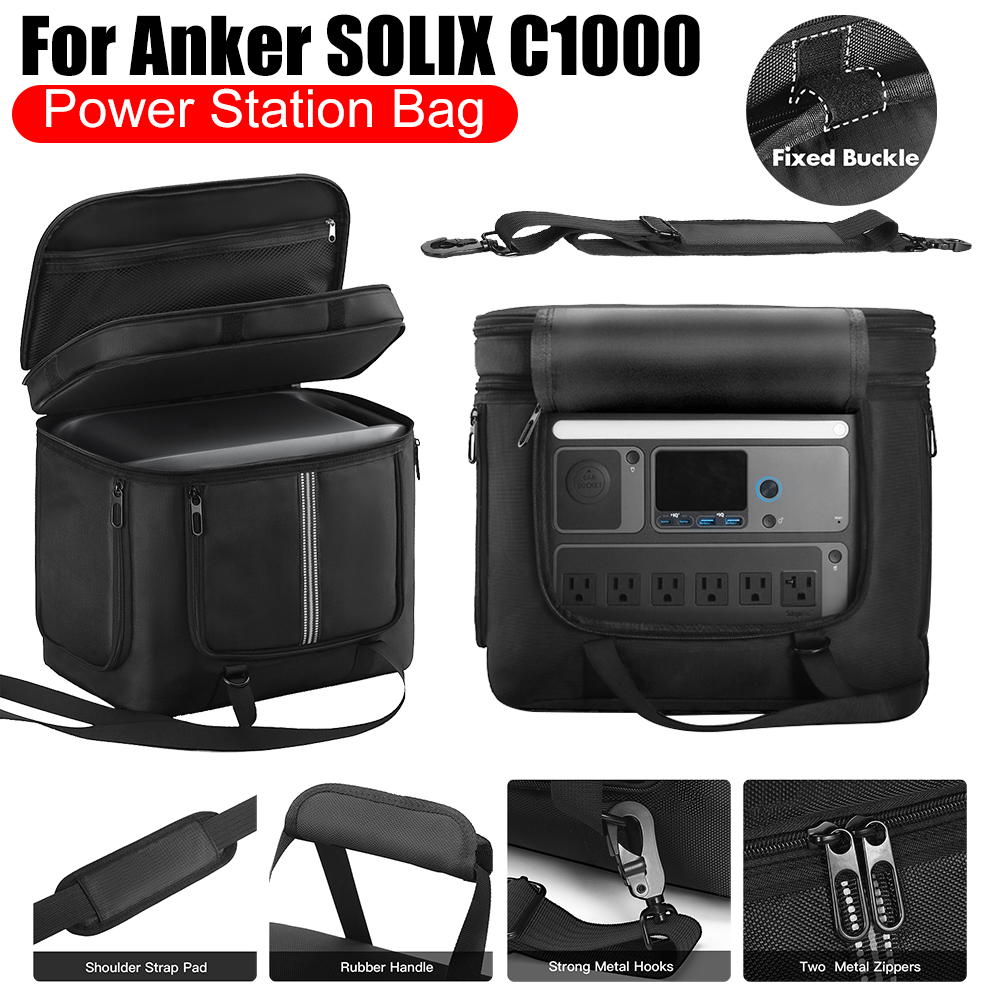 Anker Power Station Solix C1000 - Tragetasche für Anker SOLIX C1000 Tragbare