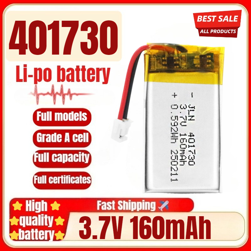Renewable Energy Source - 401730 3,7 V 160 mAh Polymer-Lithium-Akku