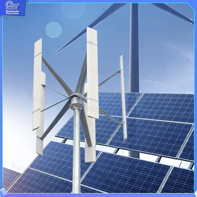 Wind Solar Hybrid Kit - 6KW 10KW Hybrid Wind-Solar-Generator Off-Grid-System 380V
