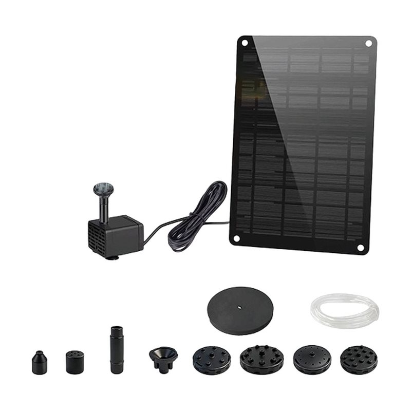Solar Pool Pump Kit - 2026 Neue Wasserpumpe mit 9W Solarpanel,