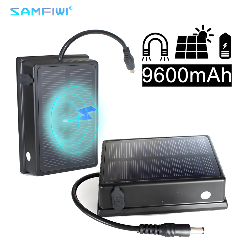 Renewable Energy Source - Magnetische Solar-Powerbank, wasserdicht, lange Akkulaufzeit, für