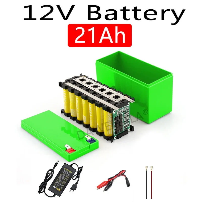 Renewable Energy Source - 12 V 18650 Lithium-Akku, 3S7P, wiederaufladbarer