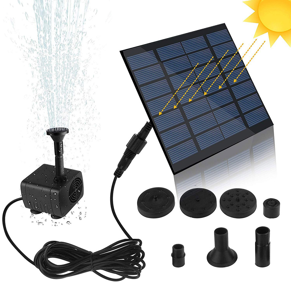 Solar Pool Pump Kit - Mini Solar brunnen pumpe Wasserpumpe Power