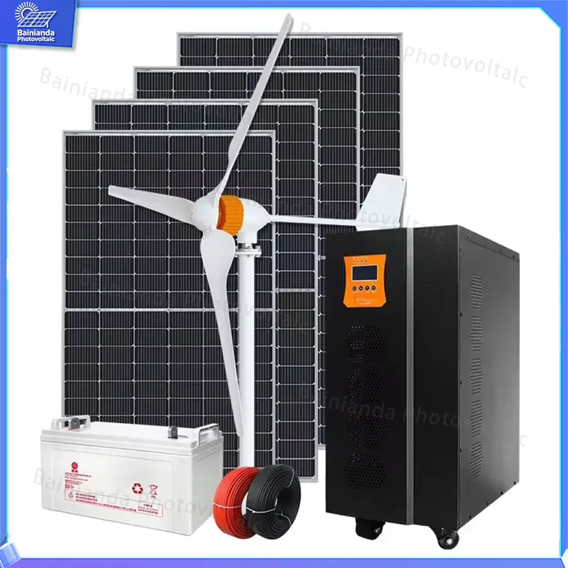 3KW 5KW 8KW Hybrid Wind-Solar- – Wind Solar Hybrid Kit Bewertung und Preis