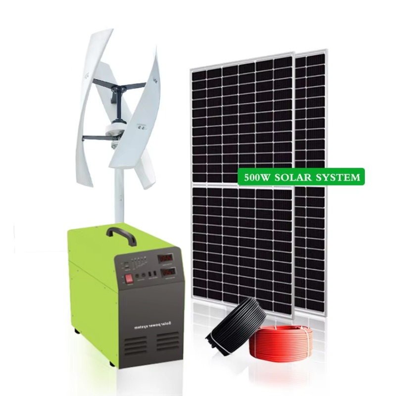 Hybrid 1kW 3kW 5kW Solar-Windt – Wind Solar Hybrid Kit Bewertung und Preis
