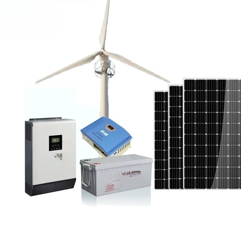 Hybrid 1kW 3kW 5kW Solar-Windt – Wind Solar Hybrid Kit Bewertung und Preis