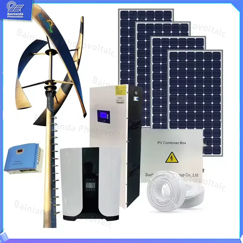 3KW Solar-Windturbinen-Generat – Wind Solar Hybrid Kit Bewertung und Preis