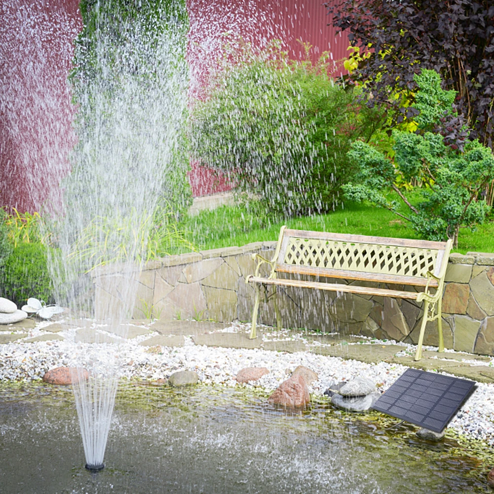 Solarbrunnen mit 6 Düsen – 1,4 – Solar Pool Pump Kit Bewertung und Preis