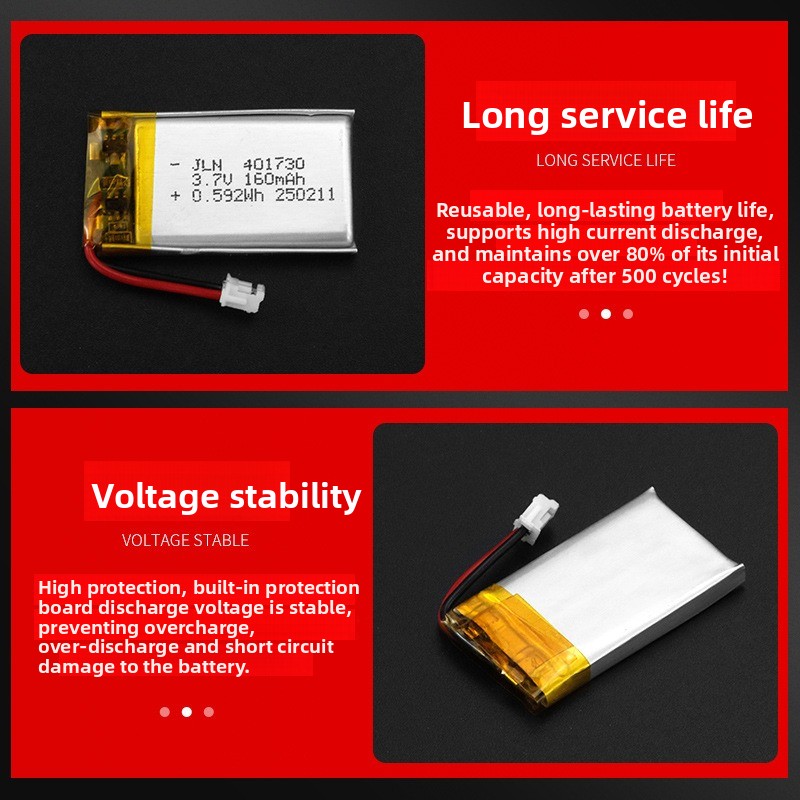 401730 3,7 V 160 mAh Polymer-L – Renewable Energy Source Bewertung und Preis