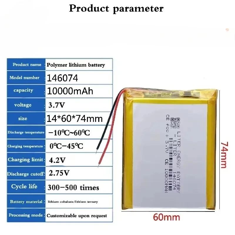 100 % brandneuer 146074 3,7 V  – Renewable Energy Source Bewertung und Preis