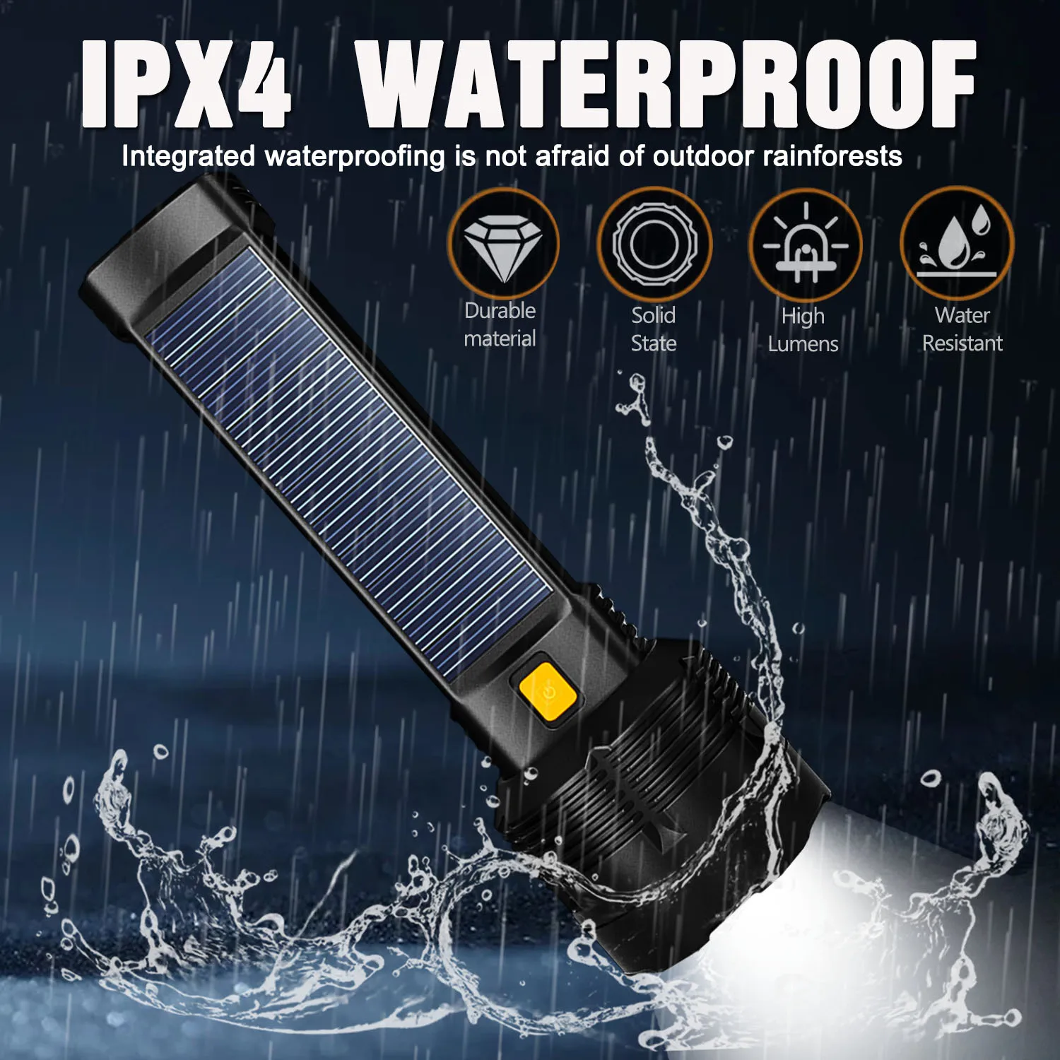 Solarbetriebene Taschenlampe,  – Renewable Energy Source Bewertung und Preis