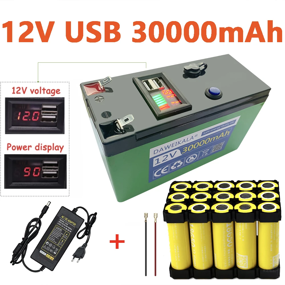 12 V Lithium-Batterie 30 Ah 18 – Renewable Energy Source Bewertung und Preis