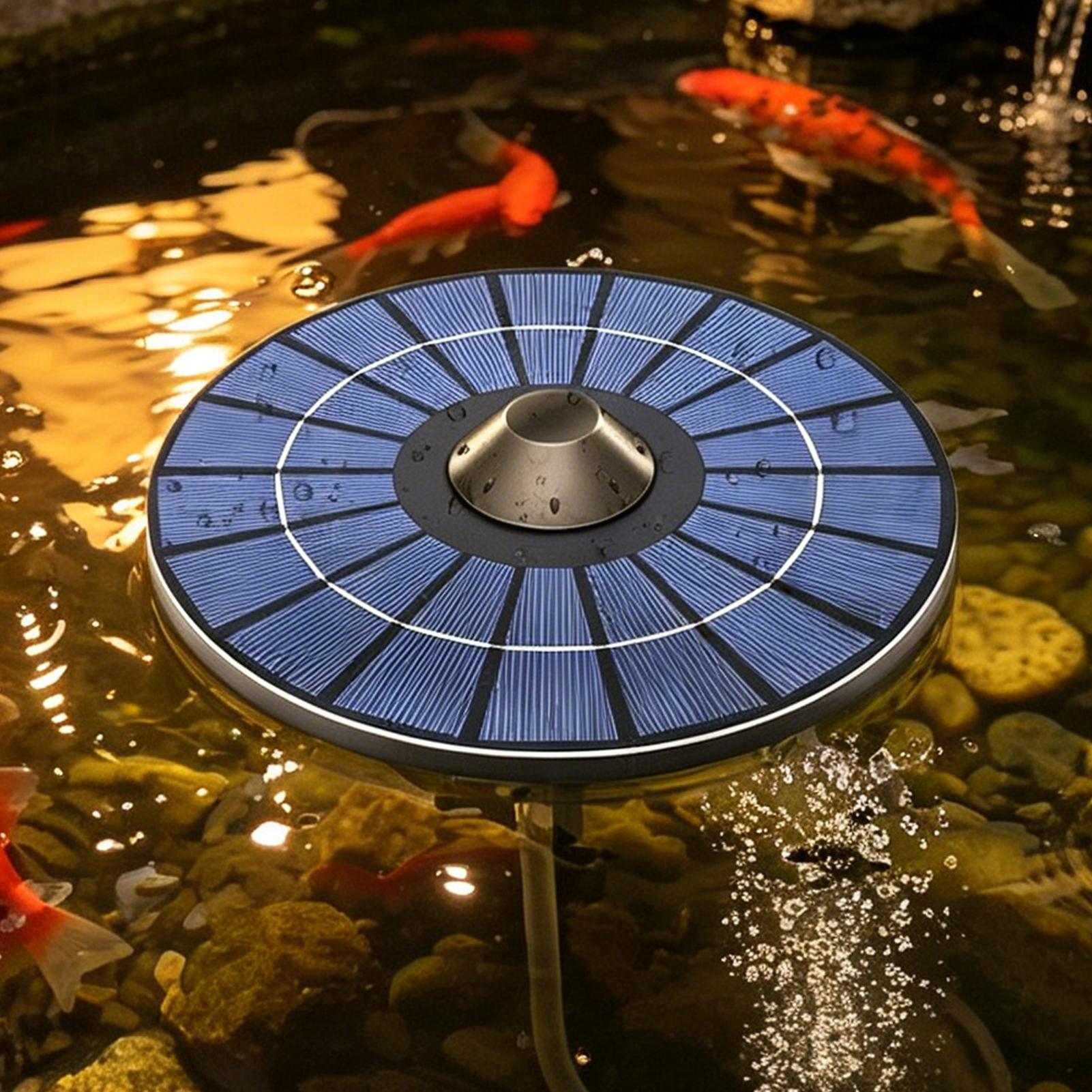 Solarbetriebene Teichbelüfterp – Solar Pool Pump Kit Bewertung und Preis