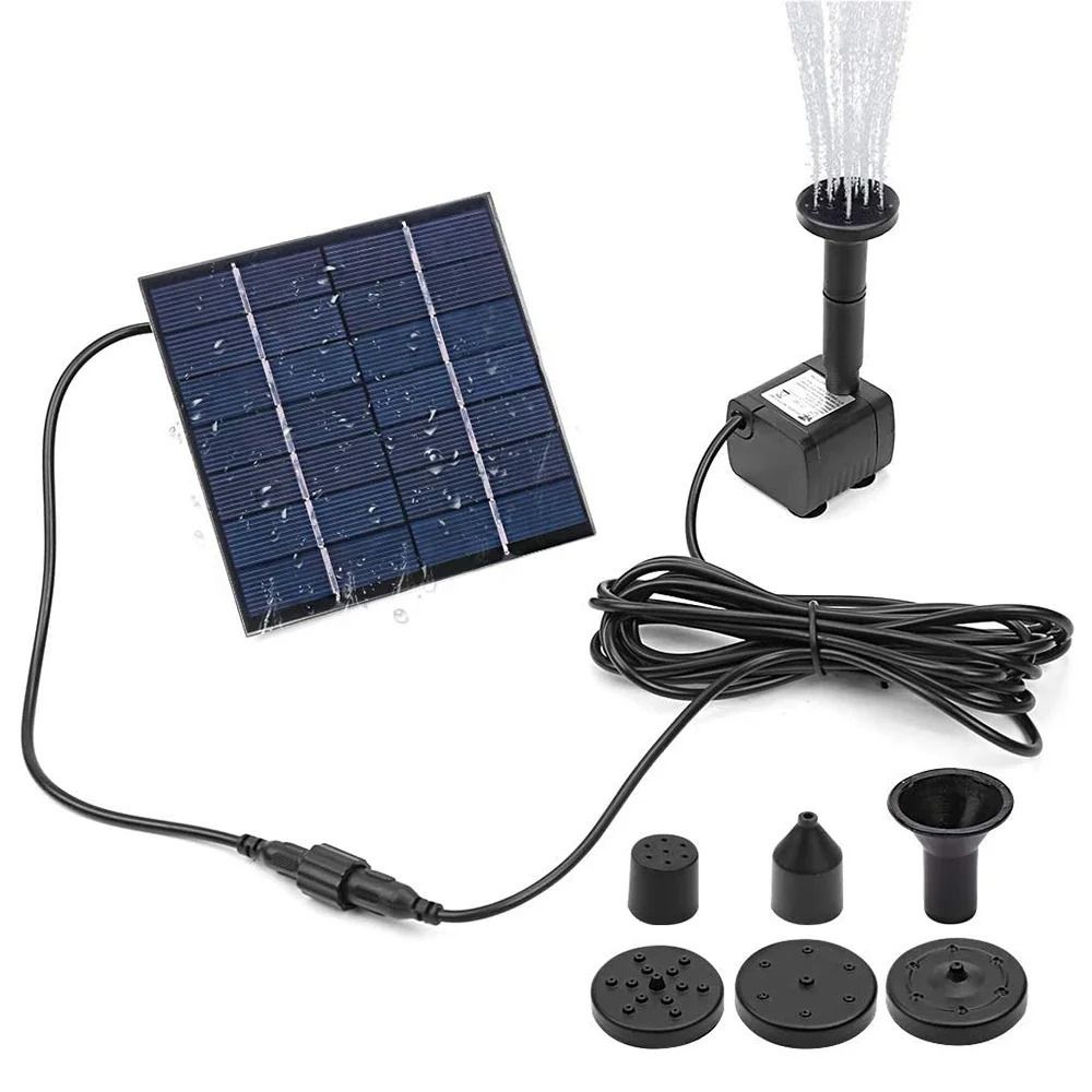 1,4 w Mini Solar brunnen pumpe – Solar Pool Pump Kit Bewertung und Preis