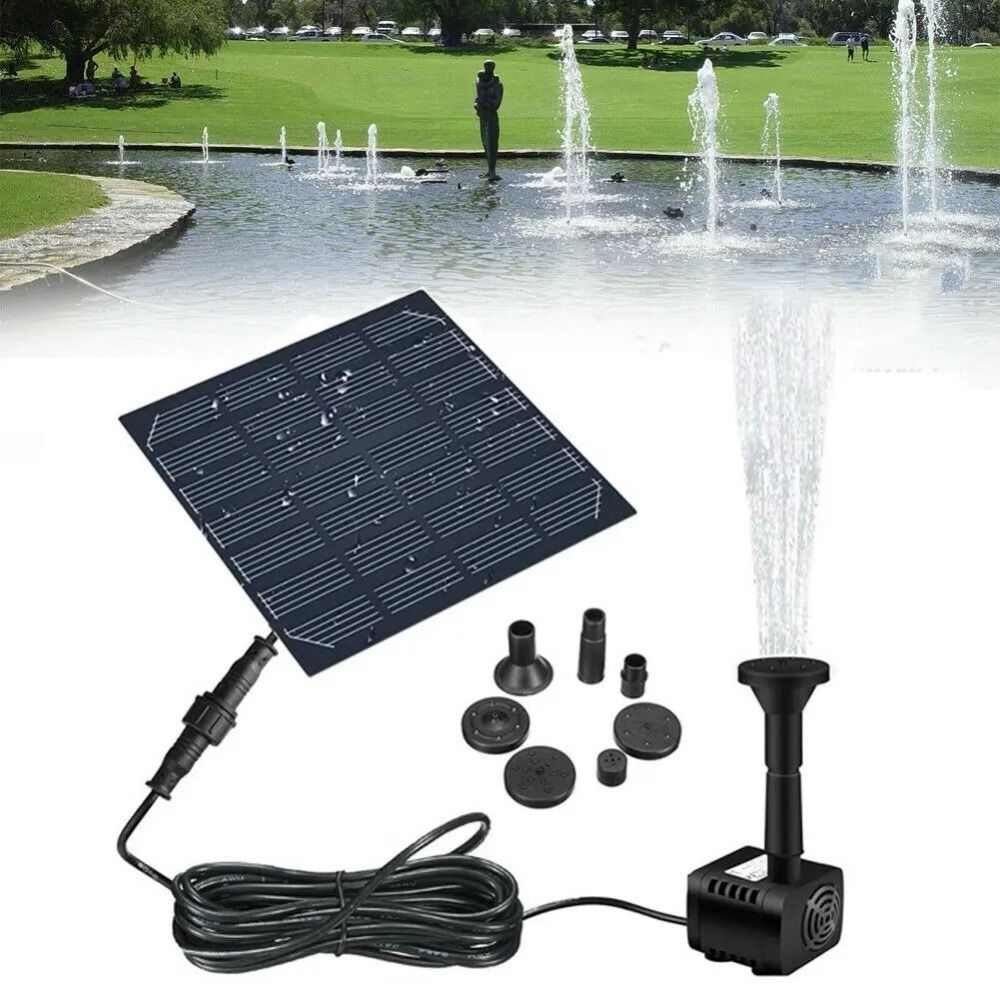 1,4 w Mini Solar brunnen pumpe – Solar Pool Pump Kit Bewertung und Preis