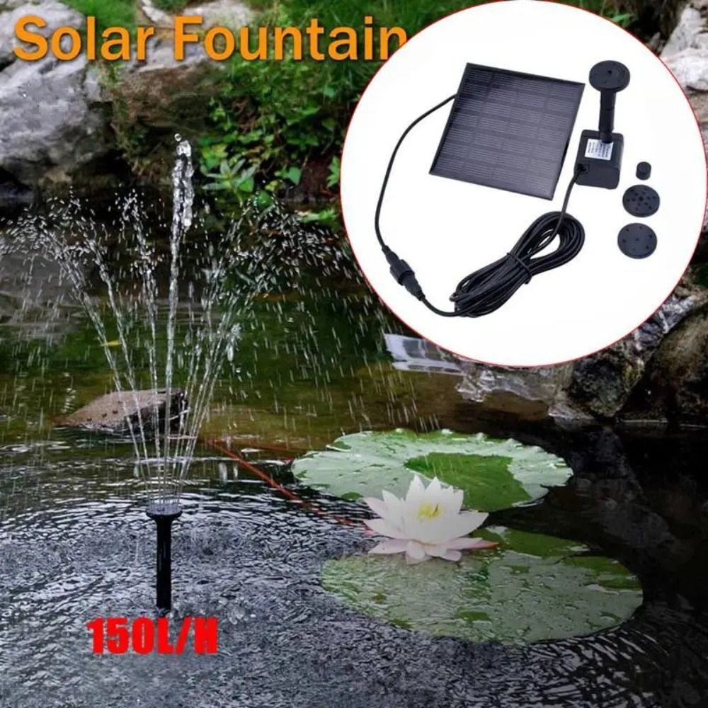 1,4 w Mini Solar brunnen pumpe – Solar Pool Pump Kit Bewertung und Preis