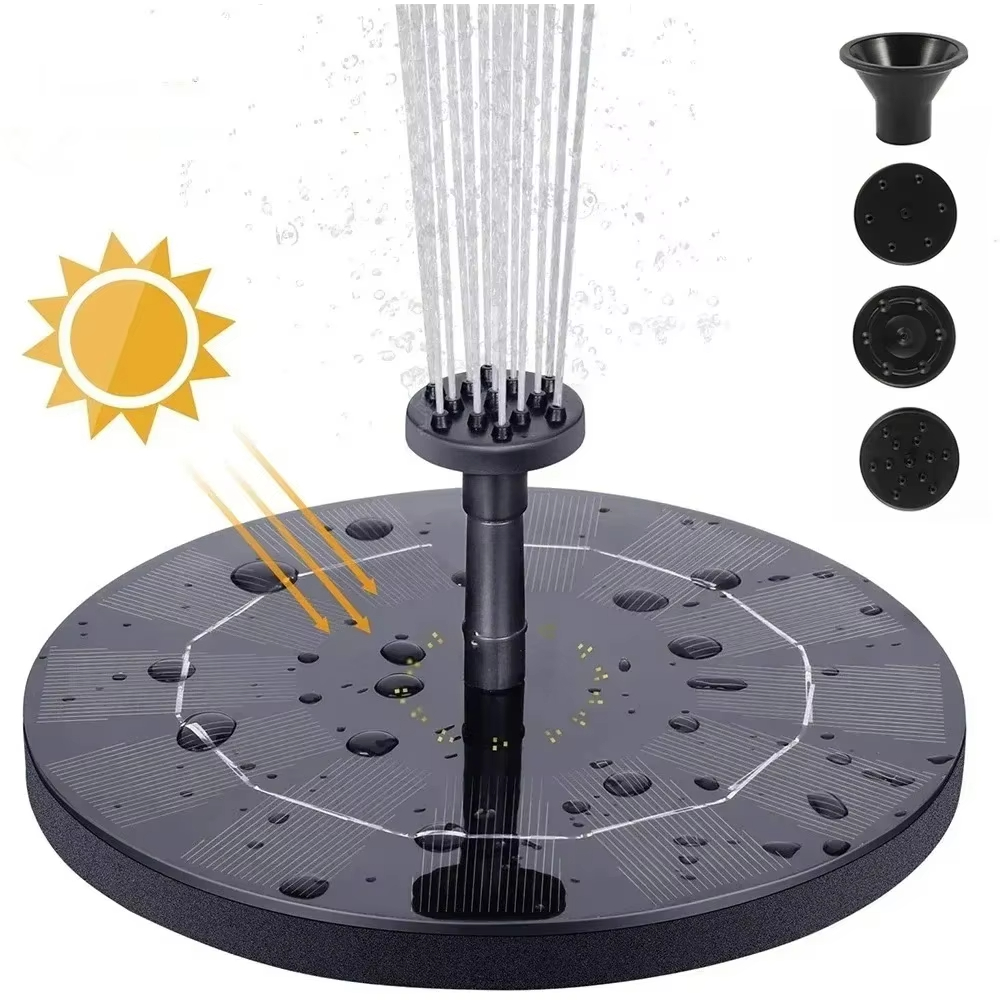 Solar-Springbrunnenpumpe, schw – Solar Pool Pump Kit Bewertung und Preis