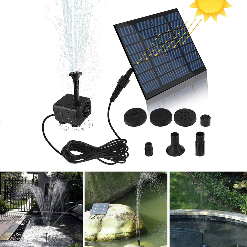 Mini Solar brunnen pumpe Wasse – Solar Pool Pump Kit Bewertung und Preis